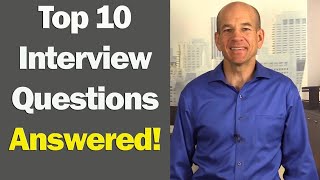 Top 10 Job Interview Questions amp Answers for 1st amp 2nd Interviews [upl. by Newsom438]