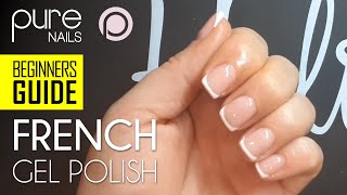 Beginners Guide to French Gel Polish  Pure Nails [upl. by Valenka851]