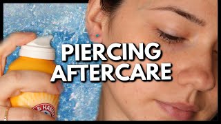 Piercing Aftercare  How To Take Care of New Piercings [upl. by Sharp327]