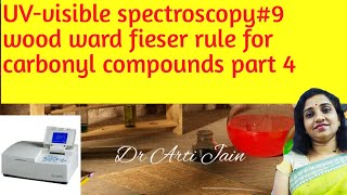 Wood ward fieser rule4 UV visible Spectroscopy [upl. by Surdna]