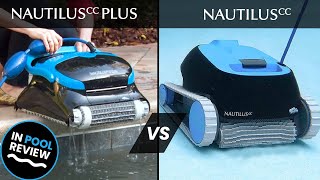 Dolphin Nautilus CC Plus vs Nautilus CC  Headtohead Robotic Pool Cleaner Review [upl. by Georgy764]