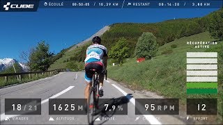 Home Trainer  60 minutes  Entraîne toi avec Simon Fourcade dans la grimpée de lAlpe dHuez [upl. by Pugh]