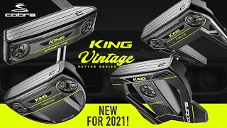 COBRA Golf Vintage Putters [upl. by Babbette339]