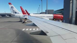 FULL FLIGHT  Oslo to Bergen Norwegian Boeing 737800 [upl. by Yruy151]