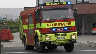 quotBrennt PKWquot PTLF 4000 der Feuerwehr Ratingen [upl. by Melmon]