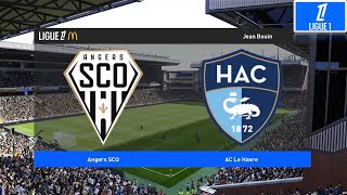 🔴 ANGERS VS LE HAVRE ⚽️ LIGUE 1 LIGA FRANCESA [upl. by Rotsen]