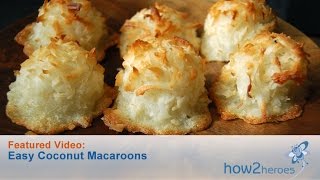 Easy Coconut Macaroons [upl. by Lionel410]