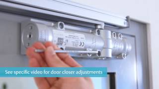 ASSA ABLOY DC700 G461 Door Closer Installation Guide [upl. by Janice]