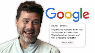 Mauricio Pochettino Answers the Webs Most Searched Questions About Him  Autocomplete Challenge [upl. by Eppie310]