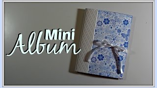 Tutorial Mini Album rápido y fácil  Scrapbook  MundoParty [upl. by Lienhard]