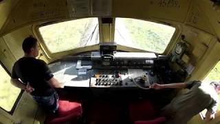 A view inside the train drivers cab [upl. by Knutson]