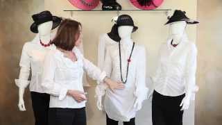 quotFashion Tips Wearing White Blouses Tutorial [upl. by Gutow137]