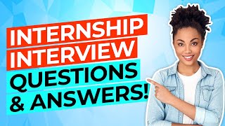 INTERNSHIP Interview Questions And Answers How To PASS a JOB INTERN Interview [upl. by Oberon]