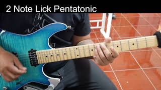 Pentatonic 2 note ฝึกดีนักแล [upl. by Odnomor]