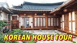 Traditional Korean House Tour ► Hanok in Jeonju [upl. by Kenwee14]