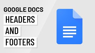 Google Docs Headers and Footers [upl. by Aisac]