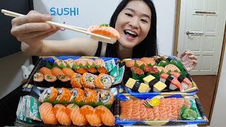 Sushi amp Sashimi • Mukbang • Eating Show [upl. by Nyrat797]