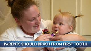 How To Brush Baby Teeth [upl. by Rape]