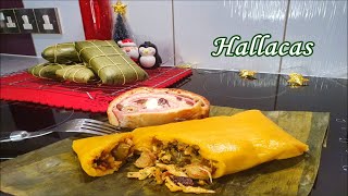 Como hacer HALLACAS  Tradición navideña venezolana  PASO A PASO 👩🏽‍🍳🎄 [upl. by Odnumyer]