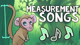 Measurement Songs For Kids  3rd Grade  4th Grade [upl. by Yam]