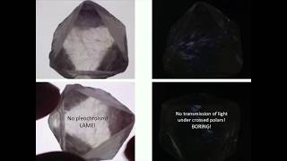 Optical Mineralogy Isotropic Materials [upl. by Ecinnej]