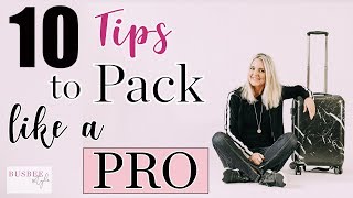 10 Tips to Help you Pack Like a Pro with ONLY a Carry On [upl. by Roer129]