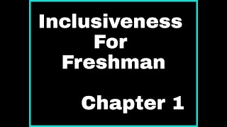 Inclusiveness Chapter 1 part 1 in Amharic  For freshman students [upl. by Wenz945]