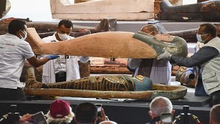 Egyptian Mummies Discovered After Being Burried For More Than 2600 Years Mystery Box [upl. by Tawney854]