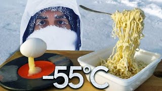 8 Crazy Experiments at 55°C 67°F The coldest city in the World Yakutsk [upl. by Hsotnas]