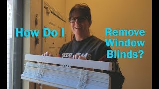 How Do I Remove Window Blinds [upl. by Mairb282]