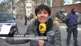 Bruxelles  importante opération policière à Etterbeek [upl. by Marni]