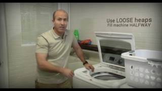 How to properly load your HE washing machine [upl. by Marie]