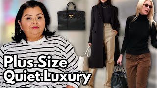 Quiet Luxury Style Essentials Plus Size Edition [upl. by Ellitnahc]