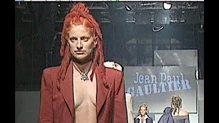 JEAN PAUL GAULTIER Spring Summer 1996 Paris Fashion Channel [upl. by Lucy]