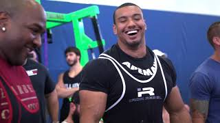 Larry Wheels 2275lbs No Wraps ATWR Total Full Meet Video [upl. by Lyram]