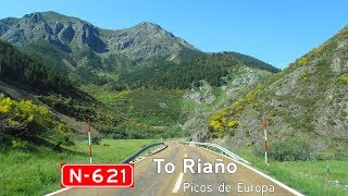 Spain N621 to Riaño Picos de Europa [upl. by Qulllon755]