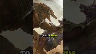 Why Renekton HATES Nasus  lore leagueoflegends [upl. by Innis]