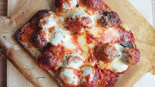 Homemade Italian Meatballs Sub  From Scratch Shorts [upl. by Ahtel635]