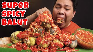 SUPER SPICY BALUT MUKBANG [upl. by Ahsyt]