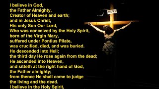 THE APOSTLES CREED [upl. by Merriott]