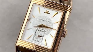 JaegerLeCoultre Reverso Art Deco Q2772420 JaegerLeCoultre Watch Review [upl. by Sesom]