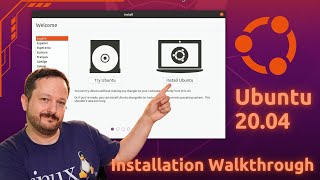 How to Install Ubuntu 2004 Desktop [upl. by Mori]