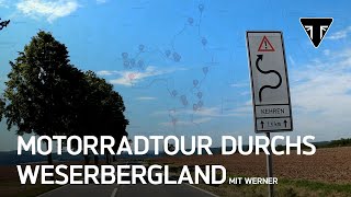 Motorradtour durch das Weserbergland  Triumph Hamburg [upl. by Edyaj]