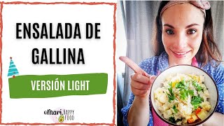 🔝como hacer ENSALADA DE GALLINA Light🎄 Saludable [upl. by Geirk651]