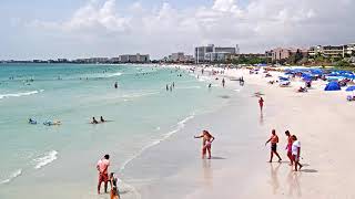 Siesta Key Beach Cam  The Cottages on the Key [upl. by Anehsat330]