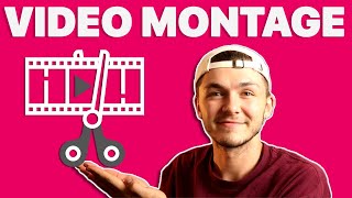 How to make a video montage online  FAST amp EASY [upl. by Mloc]