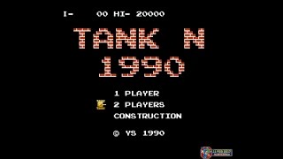 Tank 1990 1990 NES Battle City  Mode N 2 Players1080p60 [upl. by Ytissahc]