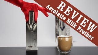 Aerolatte Milk Frother  Exclusive Review [upl. by Narcis78]