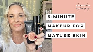 A 5 Minute makeup for mature skin [upl. by Samantha]