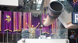 Gjallarhorn Skol Chant Fire Up Fans Pregame  Minnesota Vikings [upl. by Etteve]